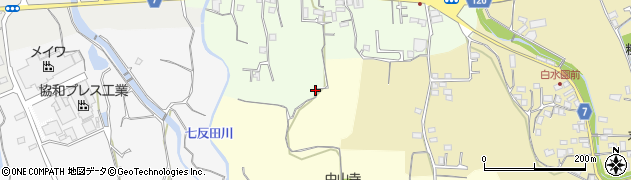 和歌山県紀の川市猪垣308周辺の地図