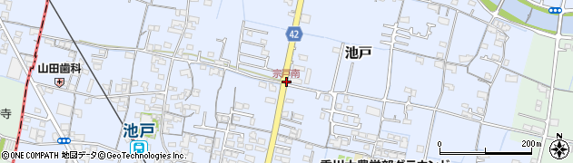 宗戸南周辺の地図