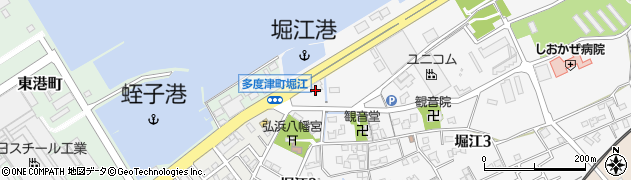海鮮うまいもんや 浜海道 HAMAKAIDOH 多度津本店周辺の地図