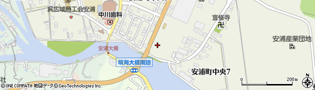 安浦望海ヶ丘公園周辺の地図