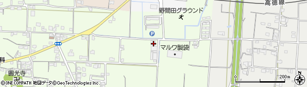 香川県さぬき市造田野間田46周辺の地図