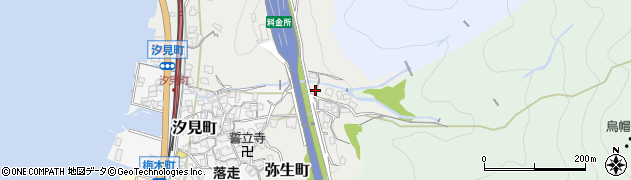 広島県呉市弥生町周辺の地図