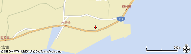 中郷クリニック　東生口診療所周辺の地図