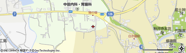 和歌山県紀の川市猪垣4周辺の地図