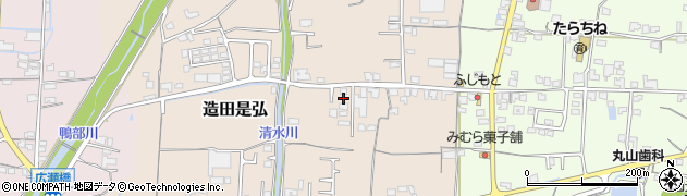 香川県さぬき市造田是弘360周辺の地図