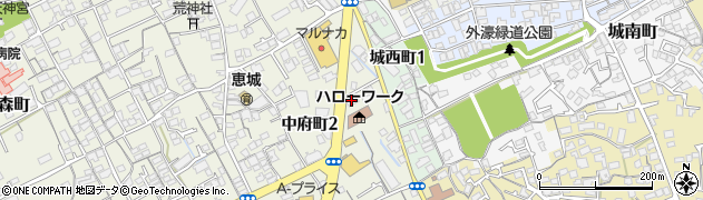 四国銀行丸亀支店周辺の地図