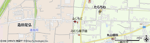 香川県さぬき市造田野間田722周辺の地図