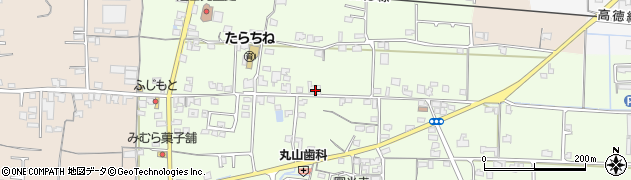 香川県さぬき市造田野間田642周辺の地図