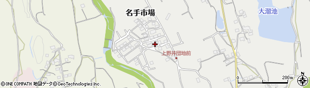 和歌山県紀の川市名手市場1228周辺の地図