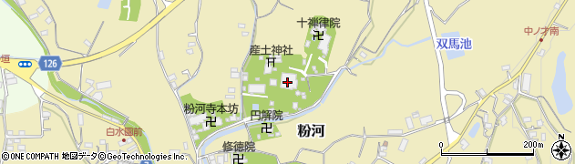 粉河寺周辺の地図
