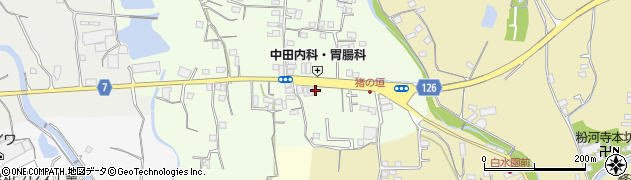 和歌山県紀の川市猪垣20周辺の地図