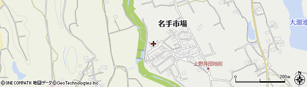 和歌山県紀の川市名手市場1240周辺の地図