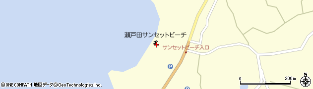 瀬戸田サンセットビーチ周辺の地図
