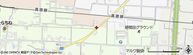 香川県さぬき市造田野間田81周辺の地図