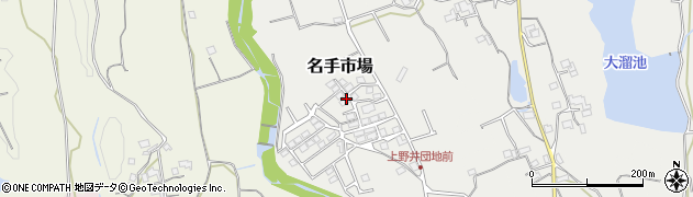 和歌山県紀の川市名手市場1215周辺の地図