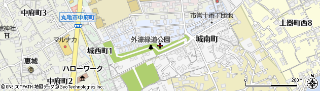 香川県丸亀市十番丁67周辺の地図