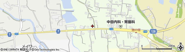 和歌山県紀の川市猪垣237周辺の地図