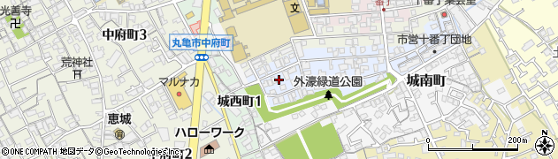 香川県丸亀市十番丁42周辺の地図