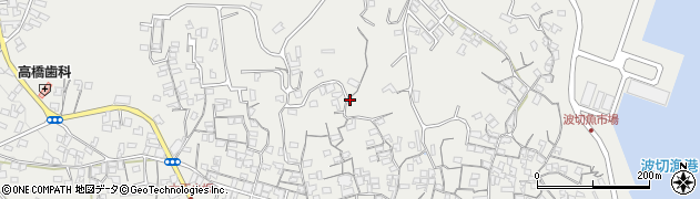 三重県志摩市大王町波切周辺の地図