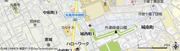 香川県丸亀市十番丁63周辺の地図