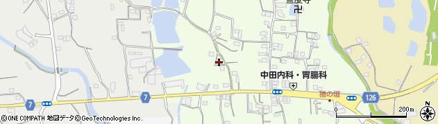 和歌山県紀の川市猪垣224周辺の地図