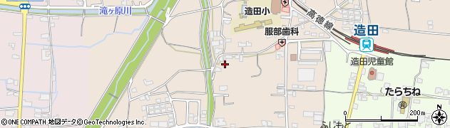 香川県さぬき市造田是弘722周辺の地図
