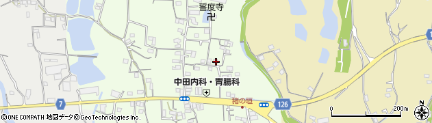 和歌山県紀の川市猪垣101周辺の地図