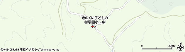 きのくに子どもの村中学校周辺の地図