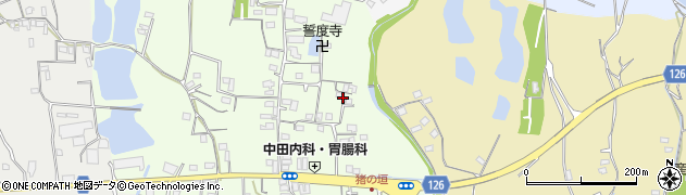 和歌山県紀の川市猪垣99周辺の地図