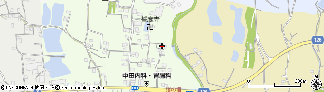 和歌山県紀の川市猪垣97周辺の地図