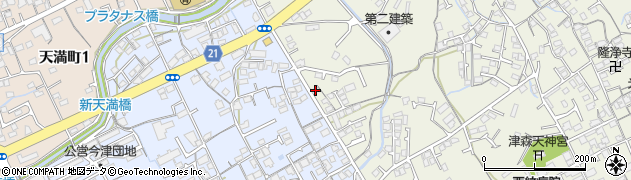 香川県丸亀市津森町846周辺の地図