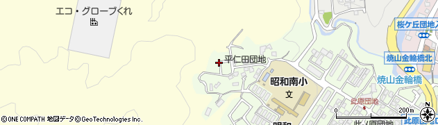 広島県呉市焼山此原町17周辺の地図