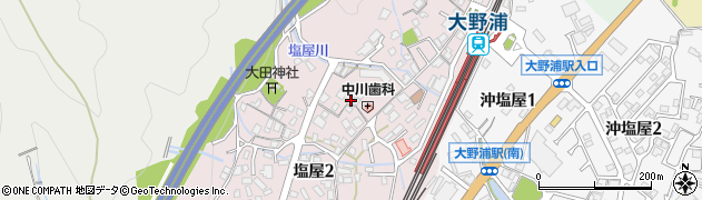 広島県廿日市市塩屋周辺の地図