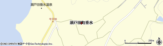 広島県尾道市瀬戸田町垂水周辺の地図