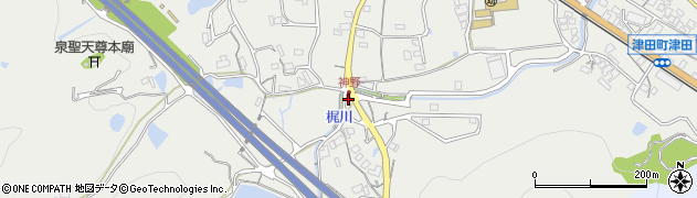 香川県さぬき市津田町津田383周辺の地図