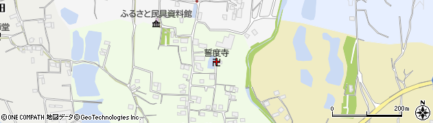 誓度寺周辺の地図