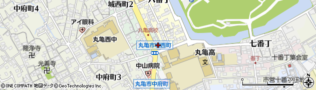 富士美容室岩井ビル店周辺の地図