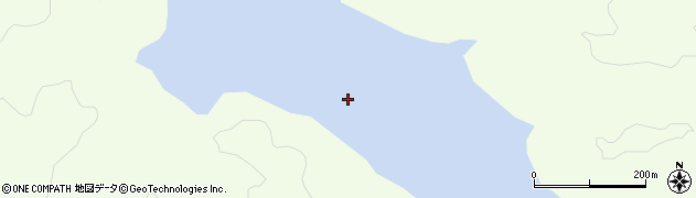 洲藻浦周辺の地図