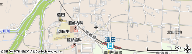 香川県さぬき市造田是弘838周辺の地図