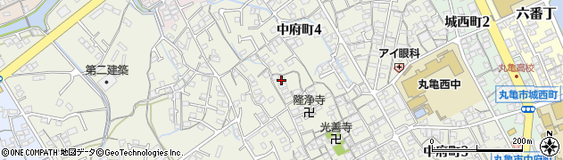 香川県丸亀市津森町11周辺の地図