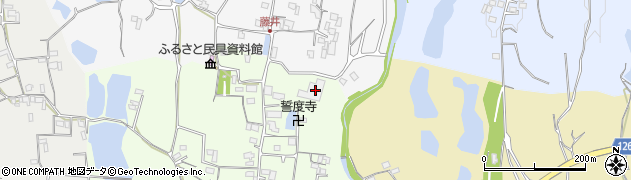 和歌山県紀の川市猪垣124周辺の地図