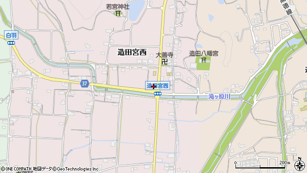 〒769-2311 香川県さぬき市造田宮西の地図