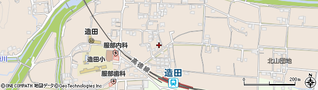 香川県さぬき市造田是弘837周辺の地図