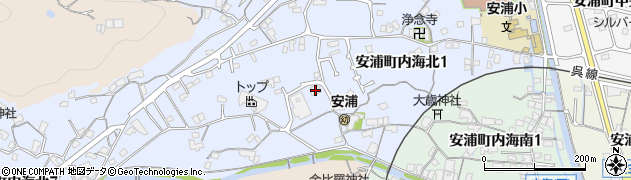 呉市社会福祉協議会安浦通所介護事業所周辺の地図