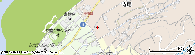 和歌山県伊都郡かつらぎ町寺尾258周辺の地図
