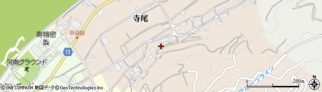 和歌山県伊都郡かつらぎ町寺尾213周辺の地図
