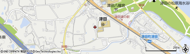 香川県さぬき市津田町津田163周辺の地図