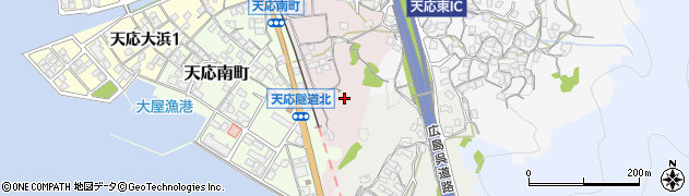 広島県呉市天応宮町周辺の地図