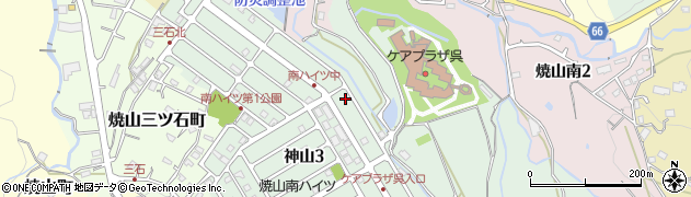 株式会社ナカガワプロパン　焼山支店周辺の地図