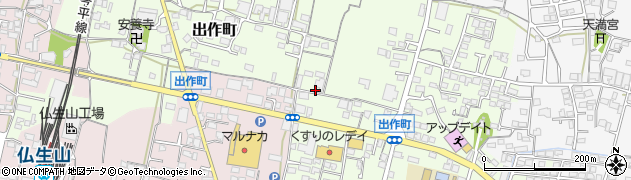 香川県高松市出作町387周辺の地図
